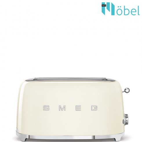 SMEG retro 4-szeletes kenyérpirító, bézs